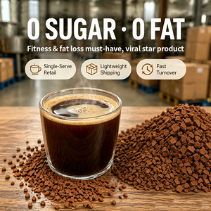 <span class=keywords><strong>Café</strong></span> en poudre <span class=keywords><strong>lyophilisé</strong></span> de qualité supérieure, granulés instantanés, OEM/Marque privée, service alimentaire commercial, cristaux à haute solubilité - Product Image 4