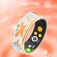 Bague connectée personnalisée pour le suivi de la forme physique, télécommande, étanchéité IP68, modes multisports, compteur de calories, podomètre, moniteur de sommeil, alertes via application