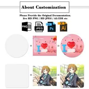 Sous-verres en silicone en gros, sous-verres personnalisés avec logo imprimé, sous-verres en silicone pour hôtel, restaurant, cadeau d'entreprise, promotion, sous-verres pour tasses à café - Product Image 3