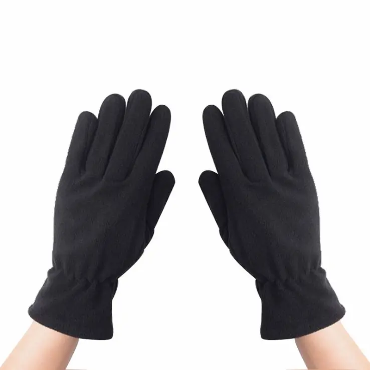 Winter Fleece Gloves Full Fingers Warm Mittens Gloves for Women Men