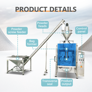 Machines d'emballage VFFS automatiques haute efficacité pour poudre de piment et poudre d'ail, pour sachets oreillers et sachets en film - Product Image 3