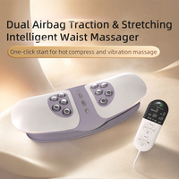 Appareil de traction lombaire électrique OEM sans fil, masseur dorsal et étireur de dos avec 10 têtes métalliques pour un pétrissage profond et une relaxation corporelle