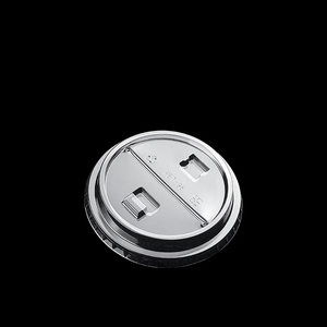 Tapas de PET Resistentes y Ecológicas de Primera Calidad, 89 mm, 90-98 mm, Libres de BPA, Herméticas, para Café, Té, Jugos, Bebidas Diarias - Product Image 1