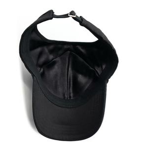Casquette de baseball sportive <span class=keywords><strong>en</strong></span> satin doublé de <span class=keywords><strong>soie</strong></span>, motif léopard, sans dos, <span class=keywords><strong>pour</strong></span> femmes aux <span class=keywords><strong>cheveux</strong></span> bouclés, frisés, queue de cheval ou naturels - Product Image 2