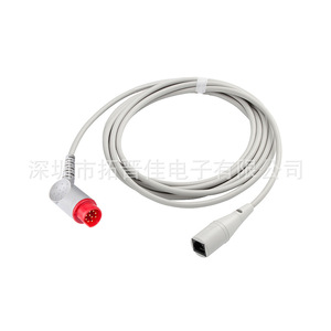 ชุดสายเคเบิลวัดความดันโลหิตแบบ TogeeKa 10 พิน สำหรับการเชื่อมต่อเซ็นเซอร์ Siemens Uta Bd Edwards - Product Image 1