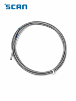 Capteur de proximité inductif en acier inoxydable blindé SCAN 0,8 mm PNP normalement ouvert 3 mm 10-30 V CC 2 kHz IP67
