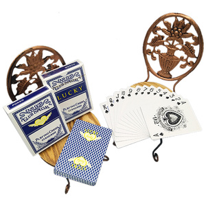 Impresión personalizada <span class=keywords><strong>Jugar</strong></span> a las cartas Tarjeta de juego de plástico de casino - Product Image 1