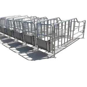 Équipement d'élevage pour porcs : Étables <span class=keywords><strong>de</strong></span> gestation à structure renforcée avec barrières <span class=keywords><strong>de</strong></span> limitation, pour l'élevage au sol - Product Image 3