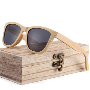 Gafas de Sol de Madera de Bambú para Hombre, Lentes Polarizadas TAC con Protección UV400, para Conducir, Protección Solar, Atuendos de Moda, Origen Wenzhou B2022 - Product Image 5