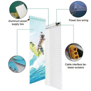 <span class=keywords><strong>Film</strong></span> de panneau LED adhésif transparent <span class=keywords><strong>Animation</strong></span> d'affichage d'écran en cristal flexible pour fenêtres en verre <span class=keywords><strong>Film</strong></span> LED flexible décoratif - Product Image 2