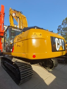 Excavatrice sur chenilles d'occasion Caterpillar 329D de 29 tonnes avec attache rapide hydraulique et godet pour travaux de terrassement – Excavatrice 329 - Product Image 2