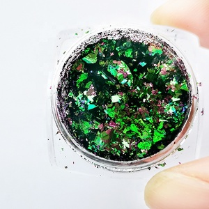 Haute Qualité Caméléon Peinture Caméléon Flocons Caméléon Poudre Holographique De Scintillement D'ongle Pigment Caméléon Pigment - Product Image 2
