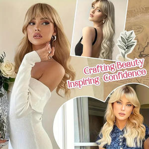 Europe et Amérique Fashion Style 55Cm Mat Haute Température Fil Cheveux Humains Toupet <span class=keywords><strong>Perruque</strong></span> pour Femmes Cheveux Amincissants - Product Image 4