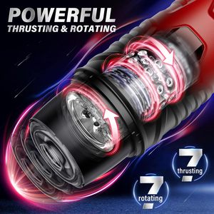 Bomba Peniana Elétrica com Janela de Visualização, Rotativa, Mãos Livres, com Impulso Automático, Masturbador Masculino, Brinquedos Sexuais para Homens - Product Image 2