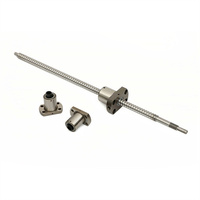 Fournisseur de guides linéaires miniatures sur mesure en acier inoxydable, vis à billes à double écrou, vis de guidage de précision usinée 1KG