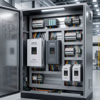 Armoire de démarreur progressif RQ9-30KW avec bypass, contrôleur de moteur AC380V, démarreur progressif triphasé pour pompe à eau industrielle et ventilateur de refroidissement