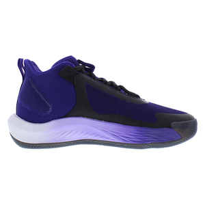 Zapatillas de Baloncesto Adidas Adizero Select Team, Color Morado, Negro y Blanco, Unisex - Product Image 2