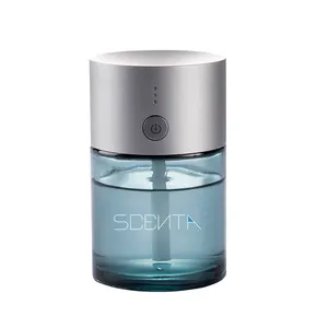 SCENTA-زيت عطري محمول, زيت عطري محمول صغير الحجم قابل لإعادة الشحن موديل B2b للبيع بالجملة ، يعمل بالموجات فوق الصوتية ، متوفر في سوق B2b ، مزود بحامل على شكل حرف Ce ، يمكن إعادة شحن الزيوت العطرية ، متوفر في كل مكان من المصنع إلى العميل ، متوفر بكل أنواعها ، موديل رقم B2b ، من المصنع إلى العميل.