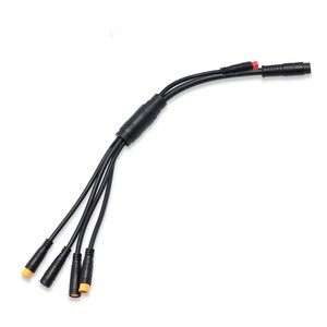M8 Multi Connector Waterproof Cable Male Female <b>Plug</b> <b>In</b> DC Output For LED Outdoor Wiring Engineering <b>Lighting</b> Distribution - Product Image 1