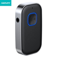 Adaptador Inalámbrico Bluetooth AGETUNR J23 AUX, Transmisor y Receptor 2 en 1, Micrófono Incorporado, Estéreo para Auto, Kit Manos Libres de Doble Propósito