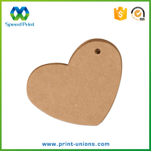 Anpassen Drucken Stanzen Form Visitenkarten Hang Tag für Kleidungs stück/Haar Perücken Marke verwenden - Product Image 6