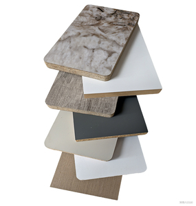 PET enfrentou MDF <span class=keywords><strong>Board</strong></span> Full Size PET <span class=keywords><strong>Board</strong></span> para Mobiliário Doméstico Alto Brilhante MDF E1 Padrão - Product Image 1