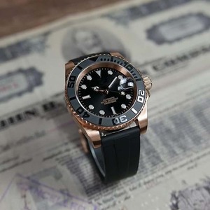 Relojes de hombre de 41 mm con cristal de zafiro, automáticos, para buceo, con movimiento mecánico NH35A y bisel giratorio unidireccional de 120 clics. - Product Image 3