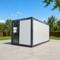 Maison conteneur préfabriquée modulaire personnalisée avec salle de bain complète pour appartement, villa, hôtel, bureau, logement du personnel – Style moderne