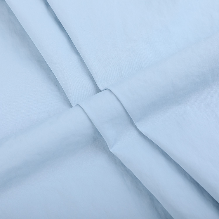 Lustrous Nylon Crinkled Fabric