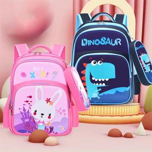 新款时尚3D 6-9岁书包轻便防水青少年背包带特殊颜色幼儿园背包 - Product Image 6