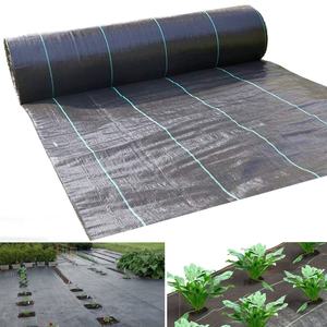 Film de paillis agricole <span class=keywords><strong>Anti</strong></span> UV tissé en plastique barrière contre les mauvaises herbes feuille de couverture du sol - Product Image 5