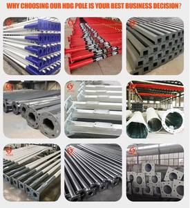 SLOER özel konik konik galvanizli çift tek Arms 4m 5m 6m 7m 8m 9m 10m 11m 12m fener direği sokak ışık direği - Product Image 3