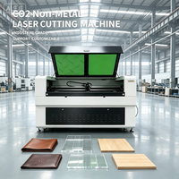 Machine de gravure/découpe au laser CO2, nouveau contrôleur Ruida, haute puissance, haute précision, refroidissement par eau CNC, acrylique, bois, métal, papier