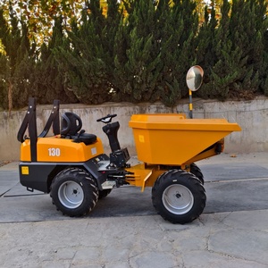 Petit camion benne de chantier diesel 4x4 pour le transport de paillis et de <span class=keywords><strong>terre</strong></span> de surface dans les travaux d'aménagement paysager - Product Image 2
