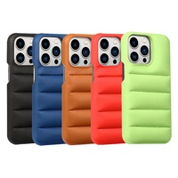 Funda Protectora para Teléfono Soonleader de Lujo, PC+PU, Lisa, Antigolpes, Color Personalizado, para 15 Pro Max