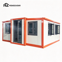 Maison modulaire préfabriquée extensible en conteneur Installation facile Prête à être expédiée