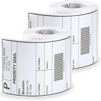 Rouleau d'étiquettes d'expédition thermiques directes 100x150 Imprimante thermique 4x6 Étiquettes d'expédition A6 Bon de livraison Étiquettes d'expédition 4x6