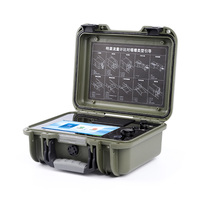 Utilisation extérieure de débitmètre à canal ouvert à ultrasons portable avec équipement de test de conception de consommation d'énergie micro spécial