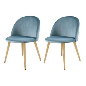 Ghế Phòng Ăn Ghế Phòng Khách Ghế Bọc Bên Ghế Với Ghế Tựa Bằng Nhung Mềm - Product Image 3