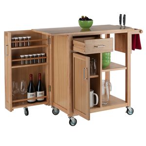 DB Douglas รถเข็นสำหรับห้องครัวสีธรรมชาติดีไซน์ทันสมัย - Product Image 4