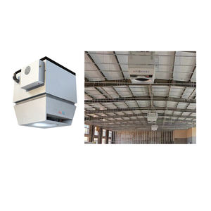 Calentador de aire de gas natural industrial AirTS, control inalámbrico de espacio de alto nivel para almacén, taller, instalación logística de <span class=keywords><strong>baloncesto</strong></span> - Product Image 1