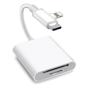 Port USB C, lecteur de <span class=keywords><strong>carte</strong></span> SD TF, matériau ABS, port KZ9-7 pour téléphones Android, ordinateurs, tablettes - Product Image 3