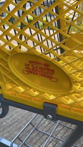 Carrito de Compras de Plástico de 180L con Recubrimiento en Polvo <span class=keywords><strong>EL</strong></span> RANCHO, Estilo Americano - Product Image 3