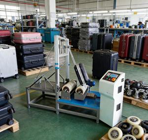 เครื่องทดสอบการขัดถูล้อกระเป๋าเดินทาง |   เครื่องทดสอบแรงต้านทานรองเท้าสเก็ต |   เครื่องทดสอบความทนทานของล้อเจียรสำหรับกระเป๋าเดินทาง - Product Image 2