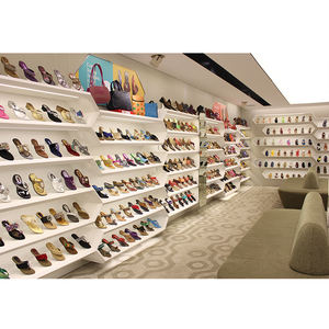 أفضل سعر لخزانة أحذية عالية الجودة، رف عرض للأحذية، أفكار لتزيين محل الأحذية - Product Image 4