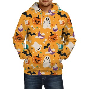 Film Anime <span class=keywords><strong>Jack</strong></span> e Sally stampa 3d Costume di moda maschile Horror Casual felpe con cappuccio di Halloween felpe con cappuccio per gli uomini - Product Image 2