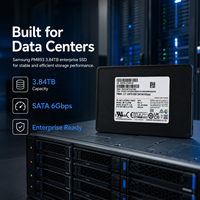 Untuk Samsung PM893 MZ7L33T8HBLT-00A07 3.84TB Enterprise SATA SSD, 2.5" 7mm SATA 6Gb/s TLC Server Solid State Drive