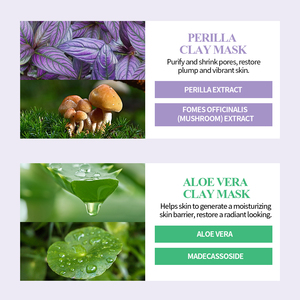 Mascarilla Facial de Perilla Orgánica para el Control de la Grasa, Reducción de Poros y Reafirmación, para Todo Tipo de Piel - Product Image 3