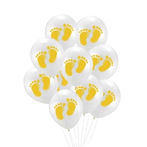 Ballon en latex « C'est un garçon » ou « C'est une fille » pour le <span class=keywords><strong>1er</strong></span> <span class=keywords><strong>anniversaire</strong></span> du bébé, ballons roses/bleus pour mariage, fête prénatale, décoration de fête, globos - Product Image 3