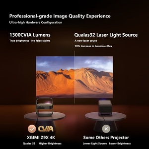 Nuevo Proyector Láser XGIMI Z9X <span class=keywords><strong>Pico</strong></span> 4K, 1300 Lúmenes ANSI, Zoom Óptico de 0.98-1.3:1, Cine en Casa Portátil, Proyector Inteligente Android - Product Image 3
